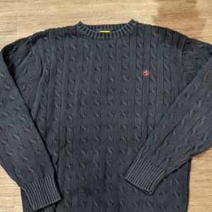 Duck Head Sweater Navy Blue Large 100% cotton